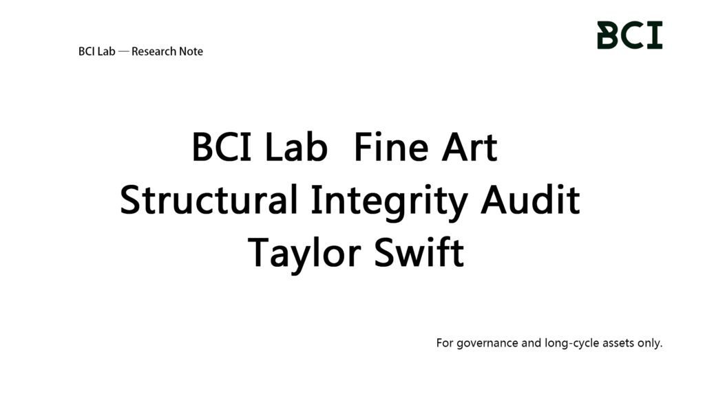 Institutional Category C diagnostic of the Taylor Swift Master Catalog. Quantifying copyright cash flow convexity, pricing inelasticity, and structural IP risk for alternative asset funds.