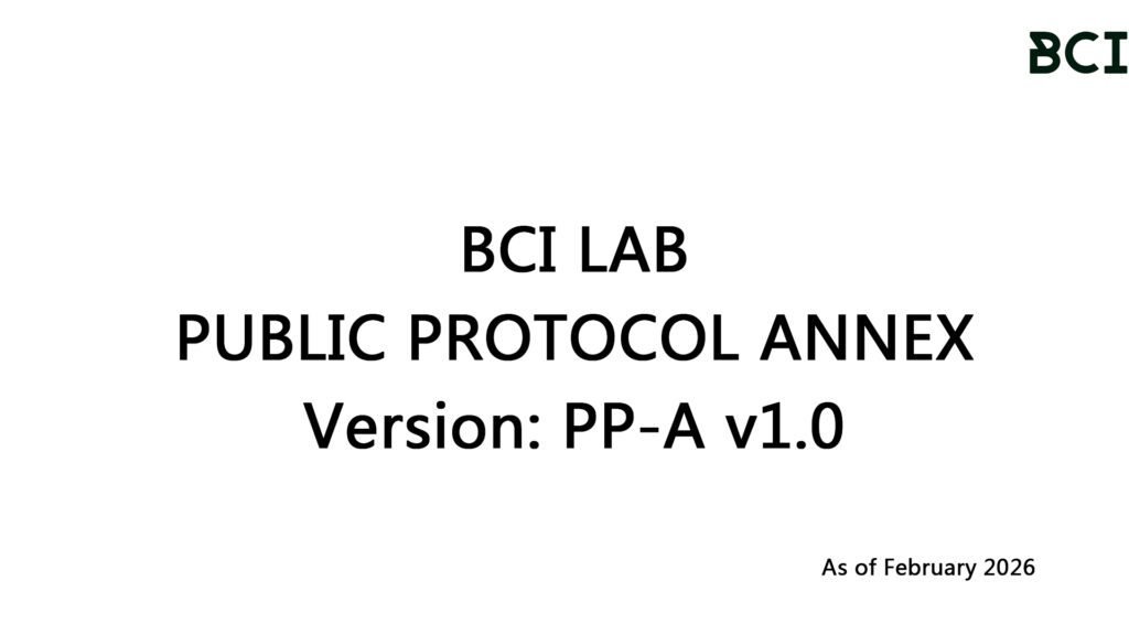 Governance & Protocol Framework | BCI Asset Class Index