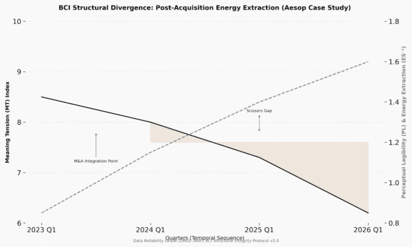 Aesop Structural Integrity Audit (Category B) | BCI Lab Report 2026