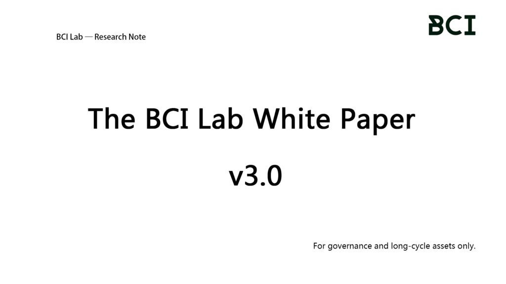 The BCI White Paper formulates the structural laws governing premium intangible assets. By deploying the BCI Equation, capital allocators can identify Structural Entropy—the silent deterioration of pricing power—before it manifests as financial erosion. The protocol maps the mathematical relationship between Meaning Tension, Perceptual Legibility, Time Structure, and Energy State to audit Terminal Value sustainability and M&A integration risk